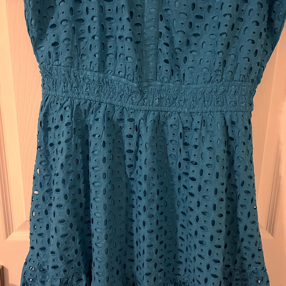 NWT cotton eyelet above the knee dress from Amazon size m - Picture 5 of 16